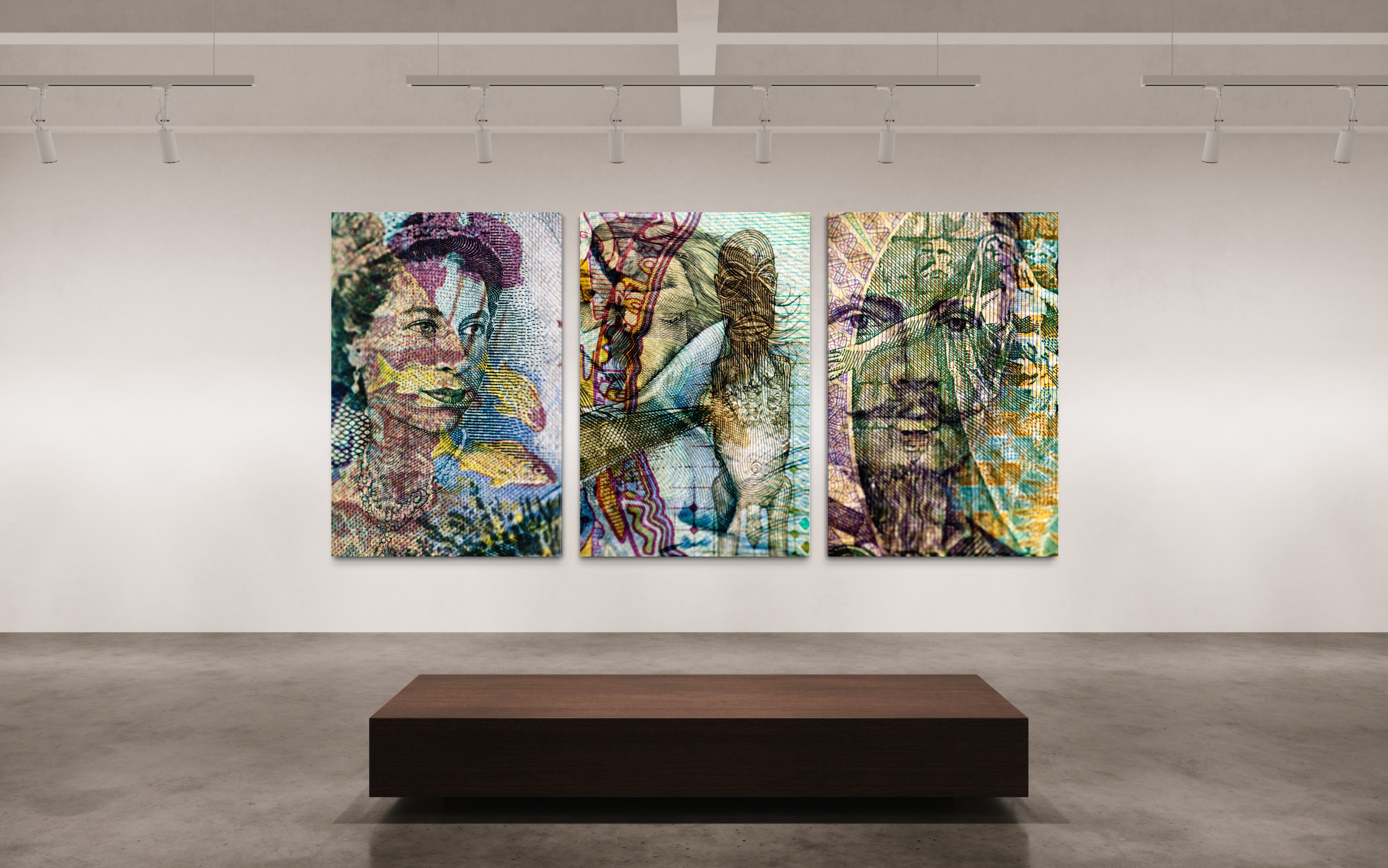 Triptychon: FAITH |  LOVE | HOPE   •   GLAUBE | LIEBE | HOFFNUNG