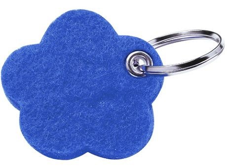 Wollfilz Schlüssellanhänger Blume