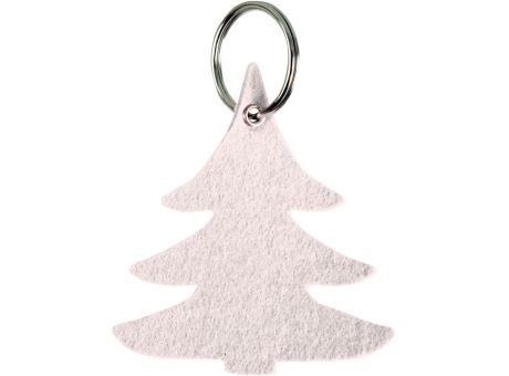 Wollfilz Schlüssellanhänger Tanne / Weihnachtsbaum