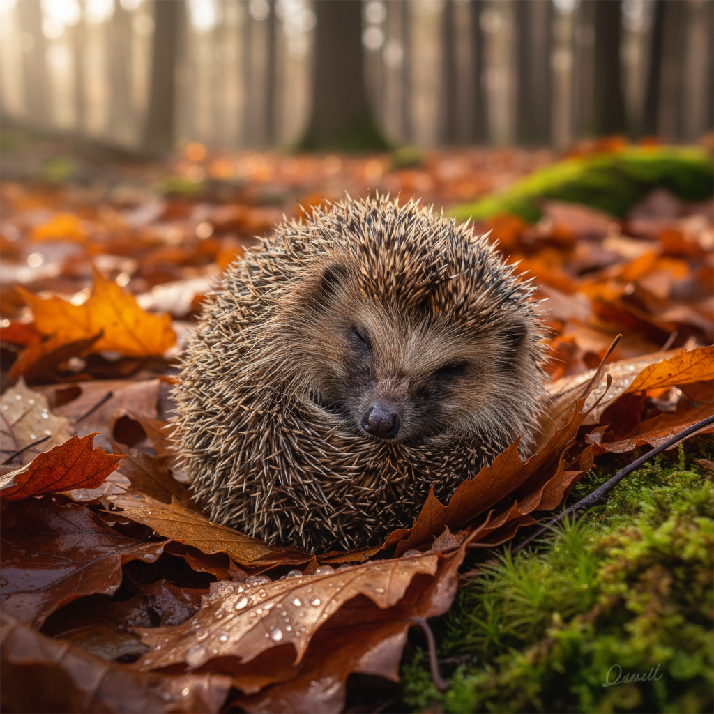 Igel im Herbst...