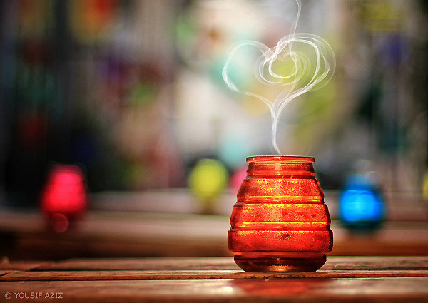 Сердце Bokeh
