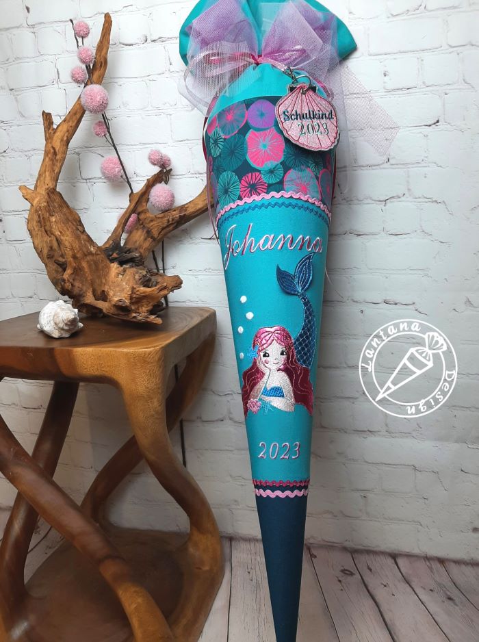 Schultüte Meerjungfrau Basteln