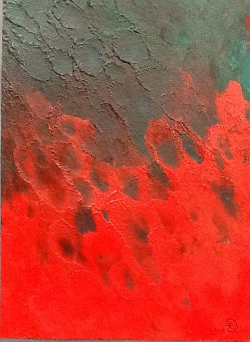 Löcher in Rot und Grün
