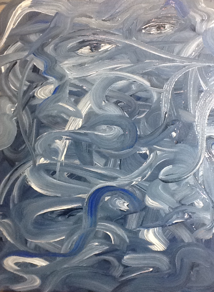 Dream roads, Acrylic on canvas / 80 x 60 cm