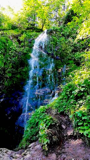 Cascada del Xiblu, a finales de Julio