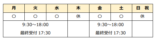 仙台市青葉区歯科　診療時間