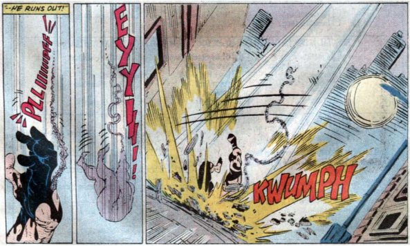 Figure 14. La chute de Vénom dans The Amazing Spider-Man #300 de 1988