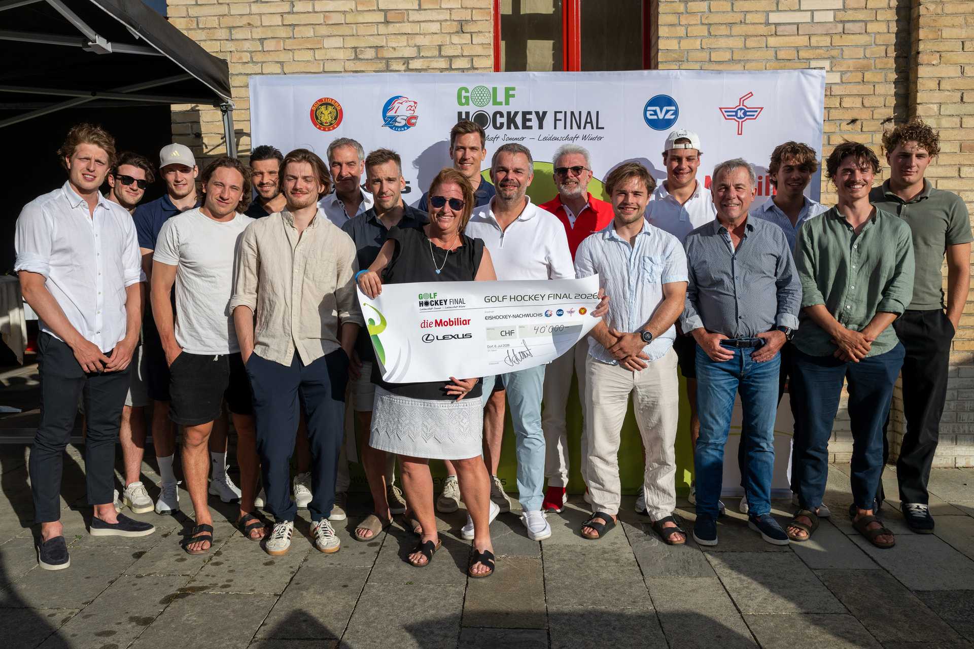 40'000 Franken für den Eishockey-Nachwuchs