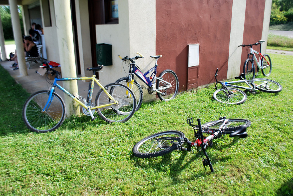 Des "roues de vélo" (6/0 6/0), il y en a eu quelques-unes pendant le tournoi! Mais les joueurs avaient pris leurs précautions pour le retour...