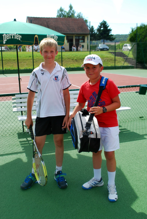 Bastien Millard (TCM Bar/Aube) et Jean-Emile Gueler (ASPTT Troyes)