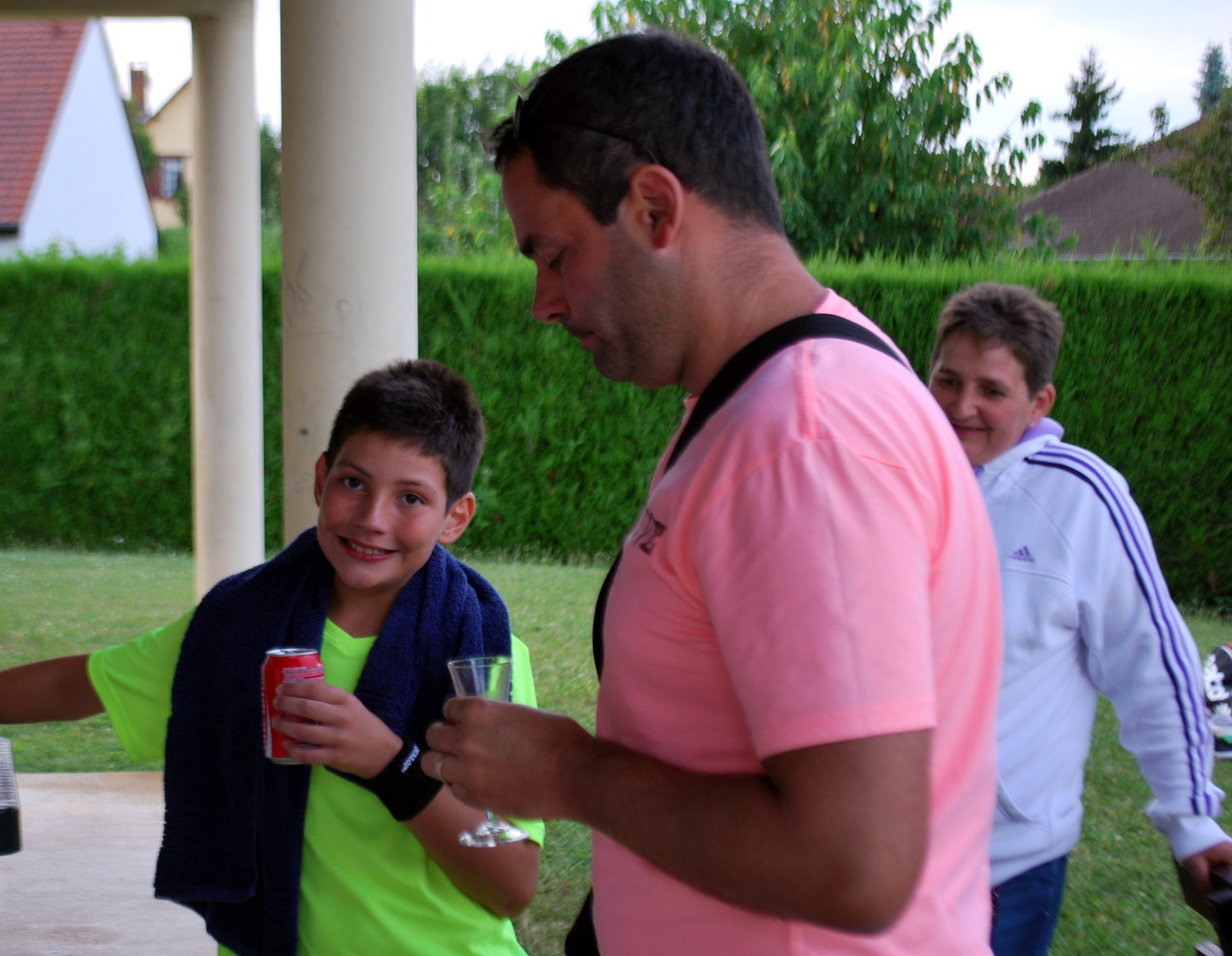 Enzo au début du tournoi, déjà en train de réfléchir au bon tour qu'il va jouer à (tous) ses adversaires...