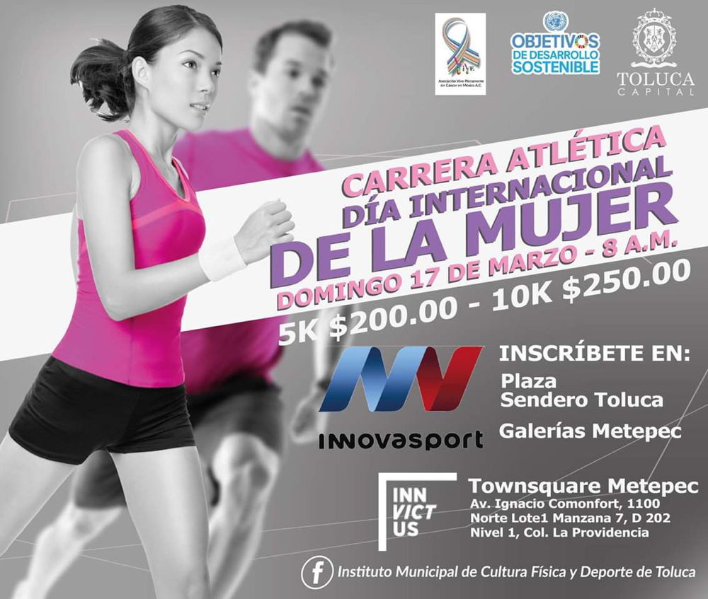 CARRERA POR LAS MUJERES EN TOLUCA!!! PERIÓDICO ONLINE DIGITAL NOTICIAS