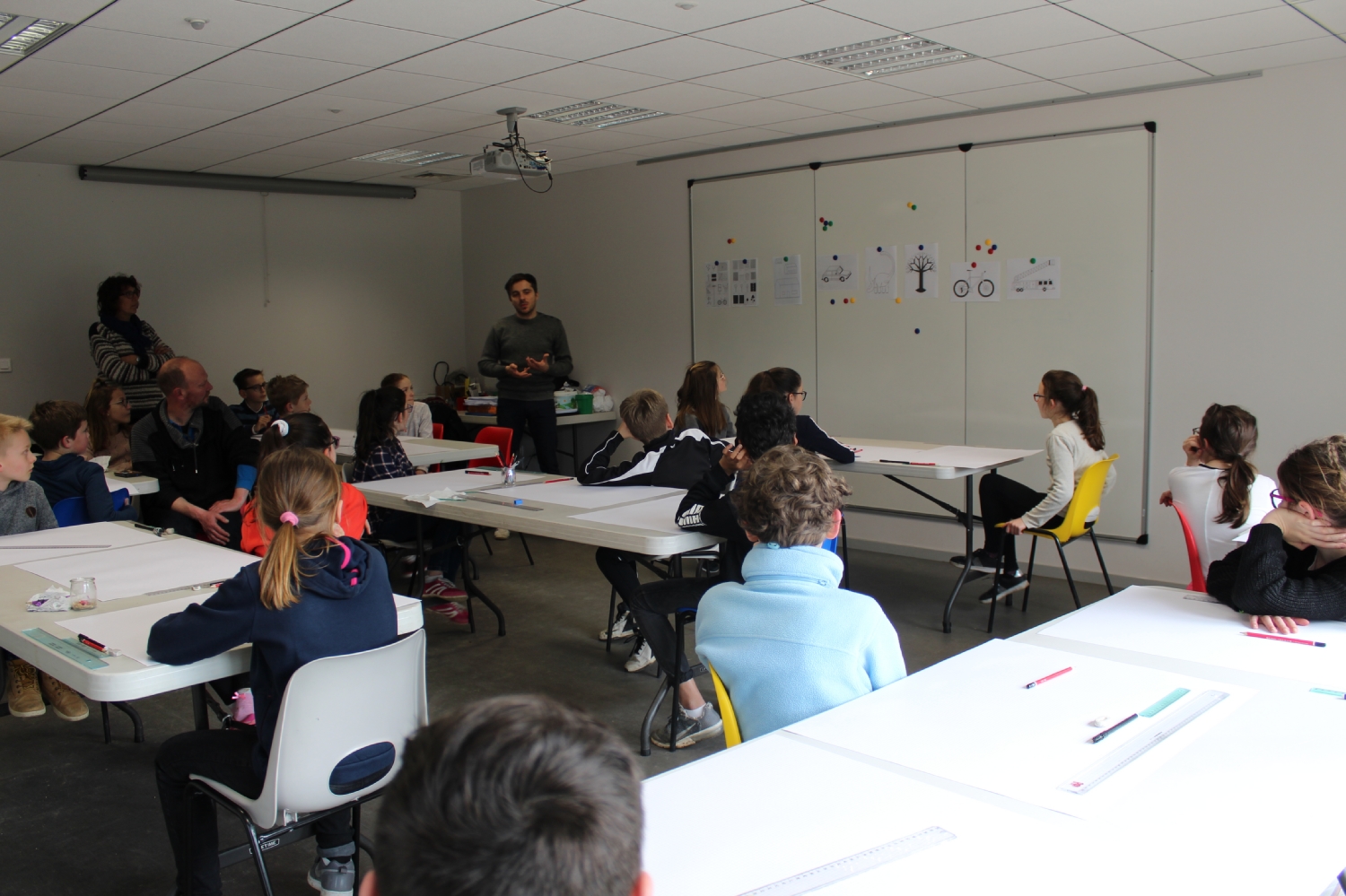 Rencontre avec Olivier Garraud - classe de CM2 école St Michel de Bédée