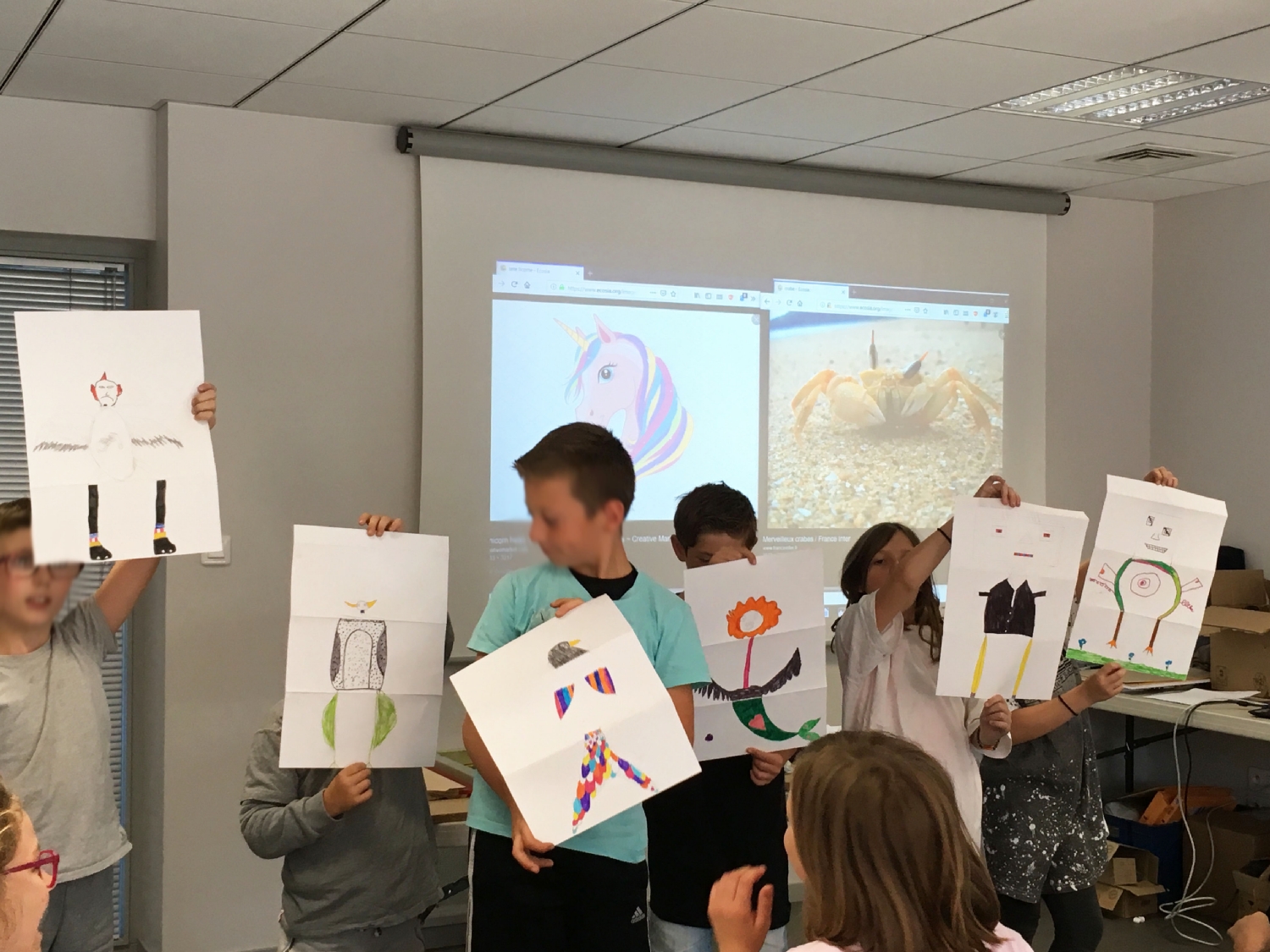 Classe de CM1-CM2 de l'école La Fée Viviane d'Iffendic