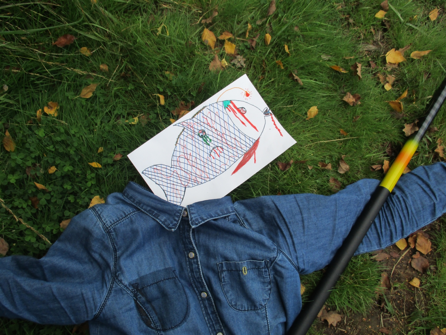 Projet photo : Poisson pêcheur - CM1-CM2 école publique les trois rivières de Breteil