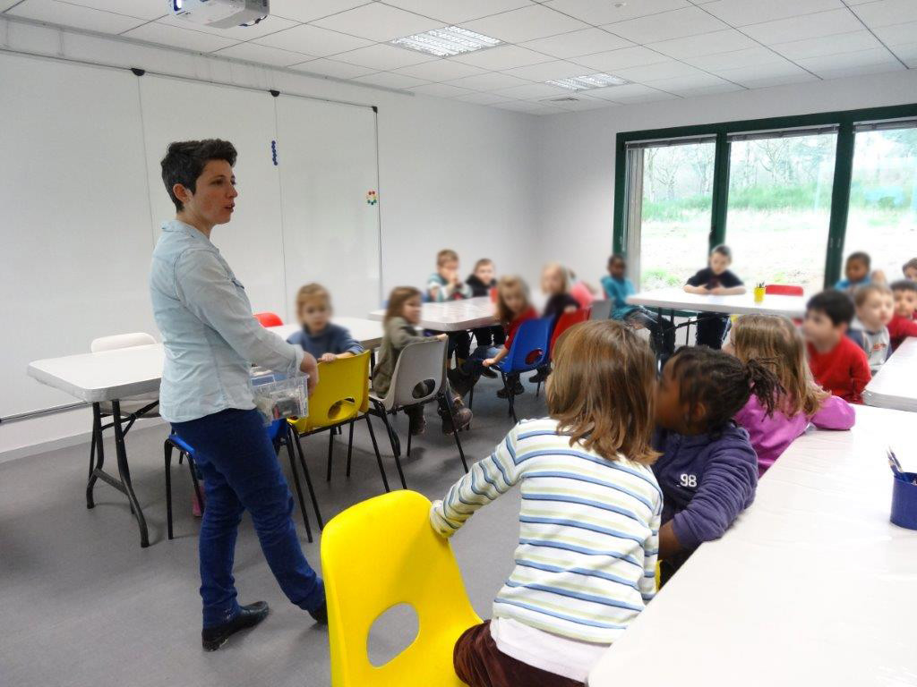 Rencontre avec Angélique Lecaille - classe de CP Les Trois rivières Breteil