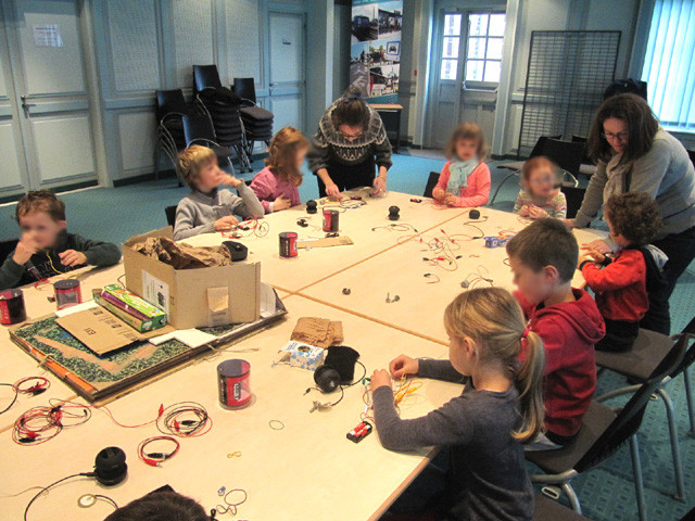 Atelier avec Diane Grenier - CP école élémentaire publique du Moulin à Vent, Montfort/Meu