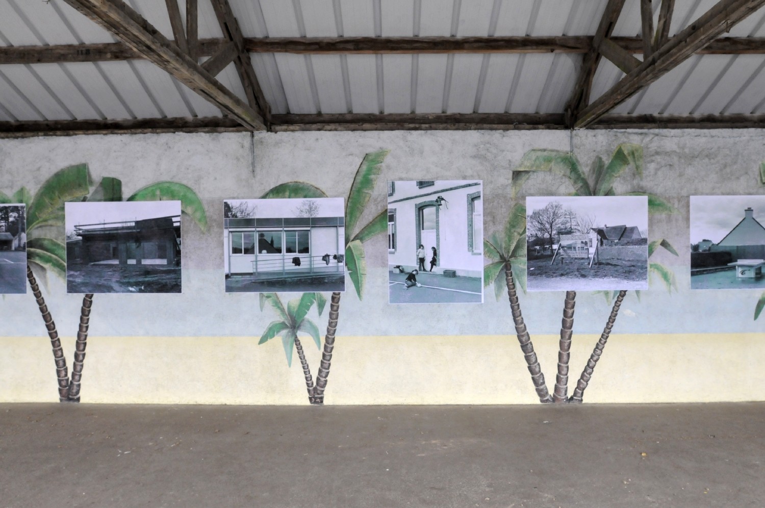 Vernissage de l'exposition "D'une école à une autre", école Gimbert de Guignen, 18 juin 2015.