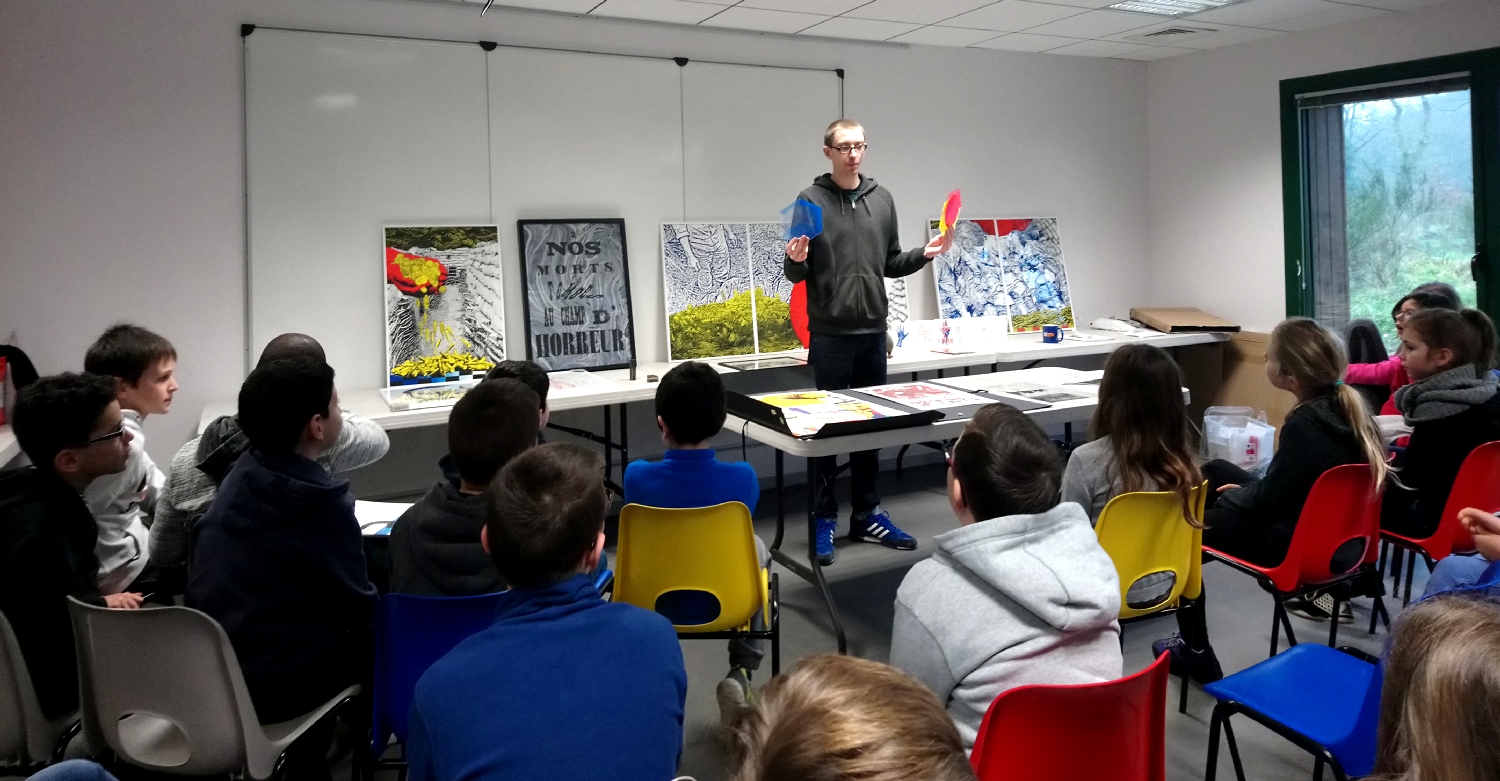 CM2 de l'école publique les Trois Rivières de Breteil