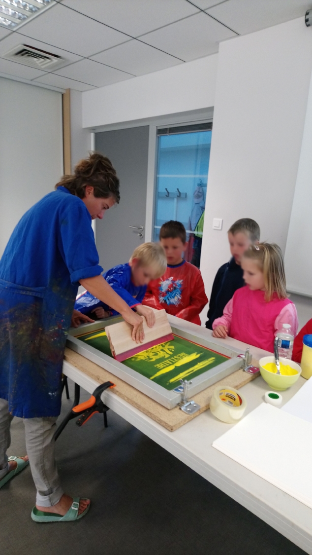 Classe de CP de l'école Saint-Michel de Bédée