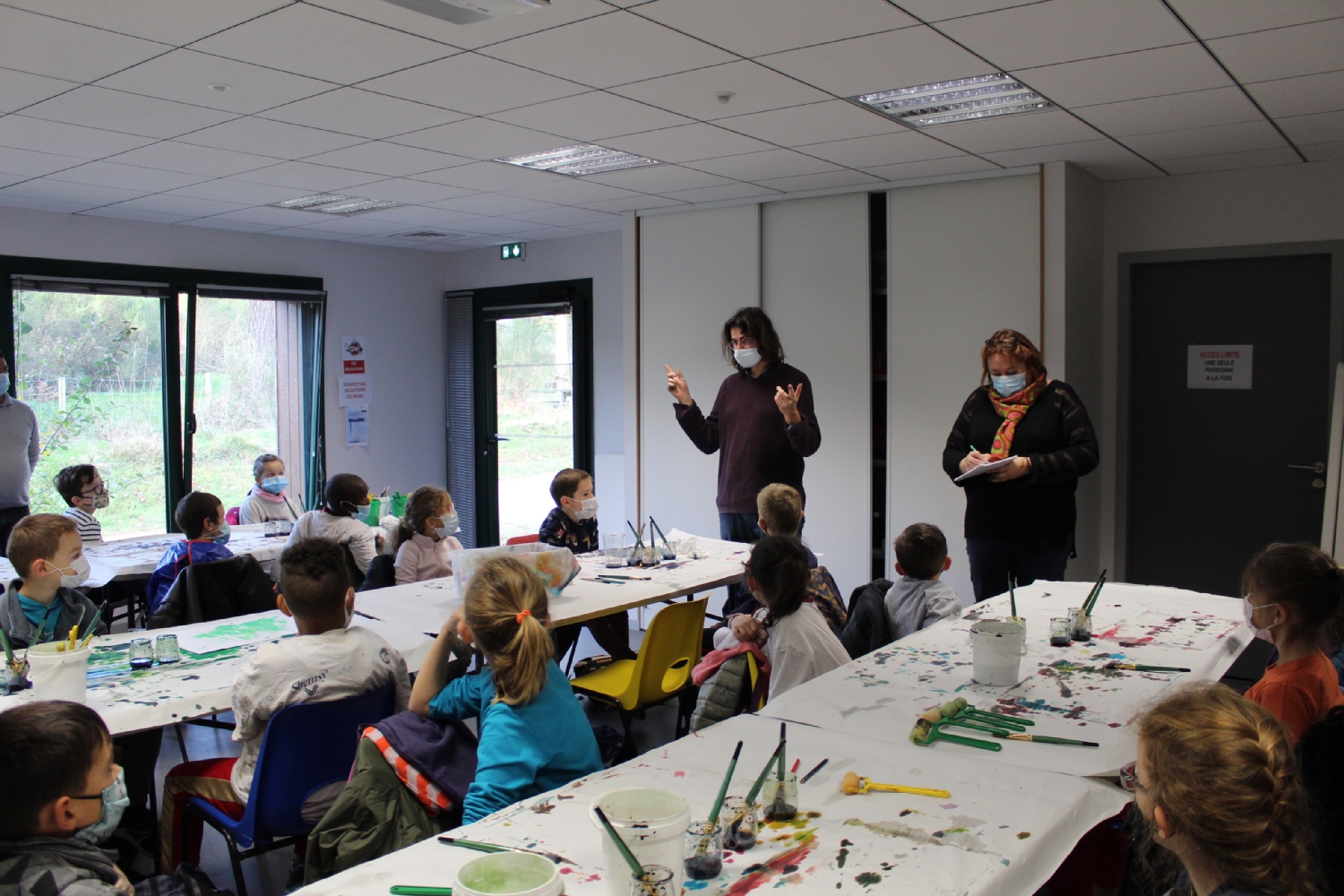 Rencontre avec Quentin Montagne - classe de CE1 de l'école élémentaire publique Moulin à vent de Montfort-sur-Meu