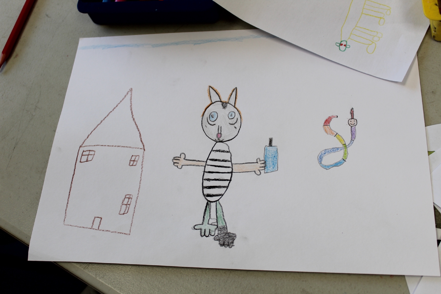 Classe de CP de l'école Saint-Michel de Bédée