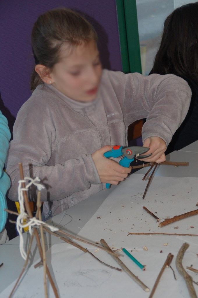 Atelier animé par Pascal Mirande à la bibliothèque l'Astrolabe de Talensac