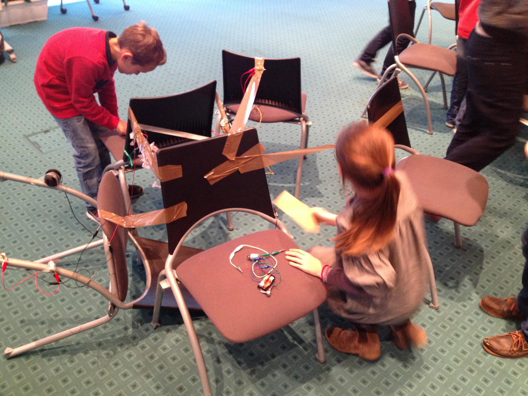 Atelier avec Diane Grenier - école élémentaire Notre-Dame, Montfort-sur-Meu