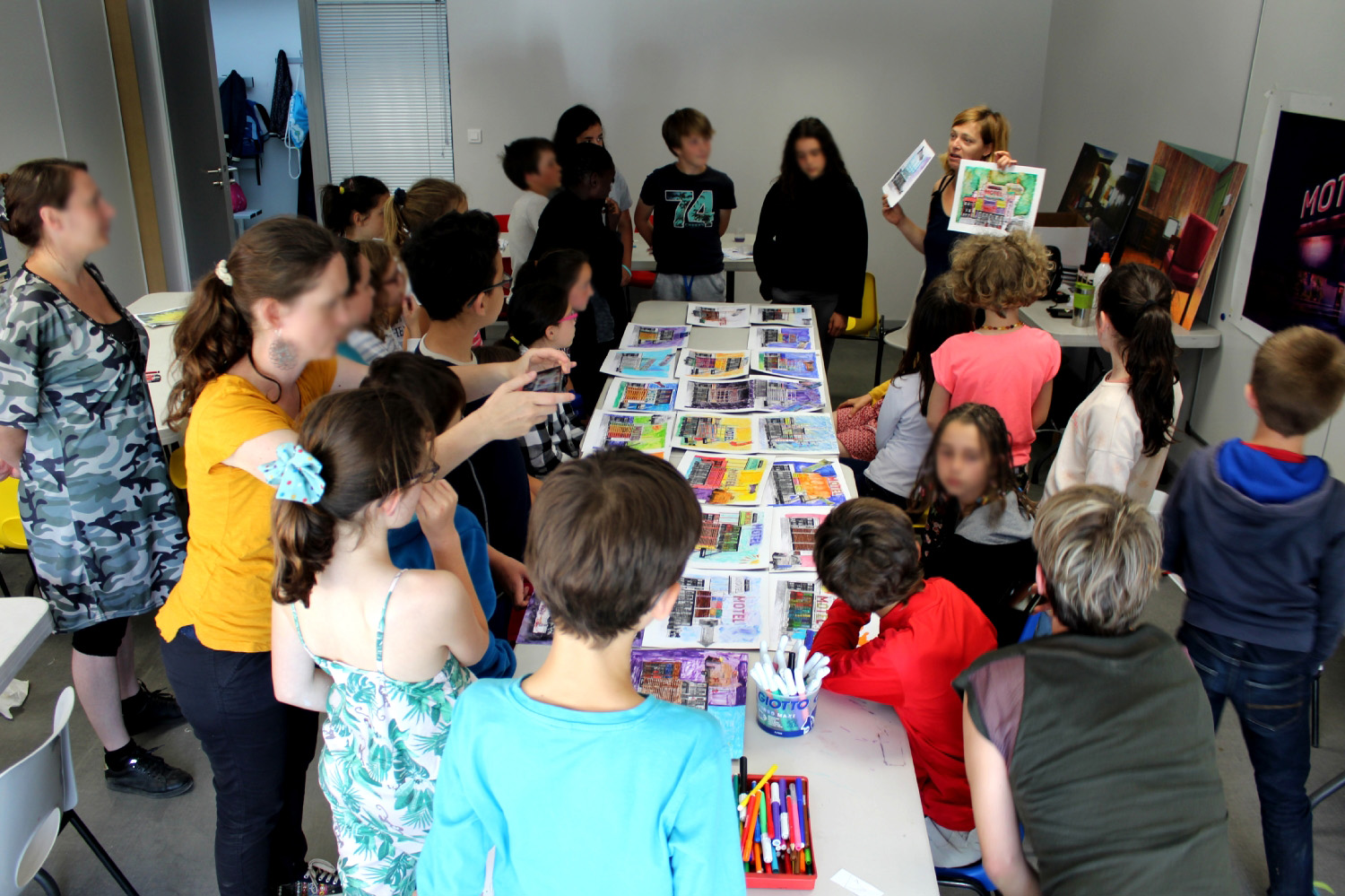 Rencontre avec Julie Giraud - classe de CM1-CM2 de l'école élémentaire Les 3 rivières de Breteil