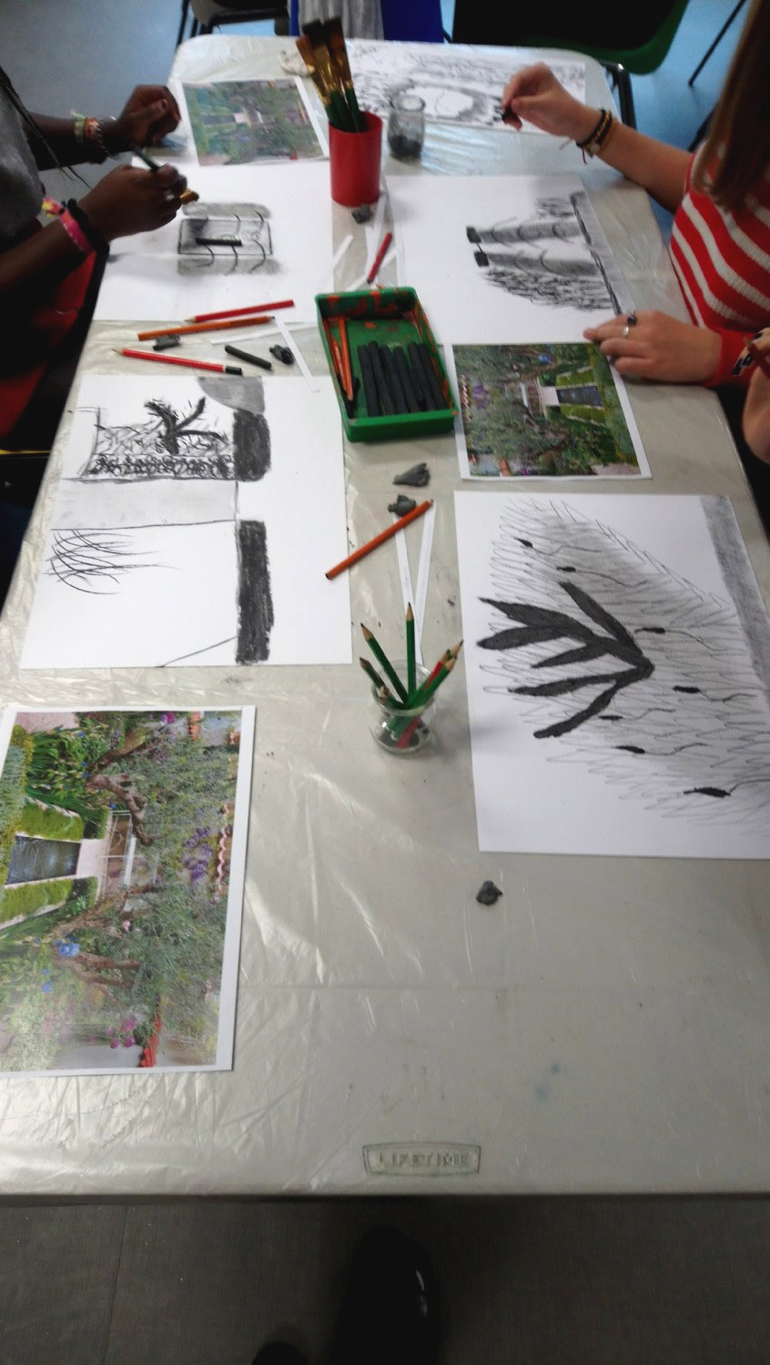 Visite-atelier - classe de Terminale Littéraire du Lycée René Cassin de Montfort-sur-Meu