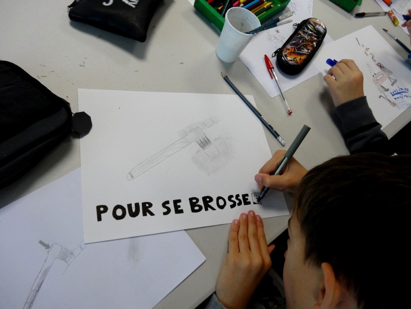 Classe de 5ème du collège Louis Guilloux, Montfort-sur-Meu