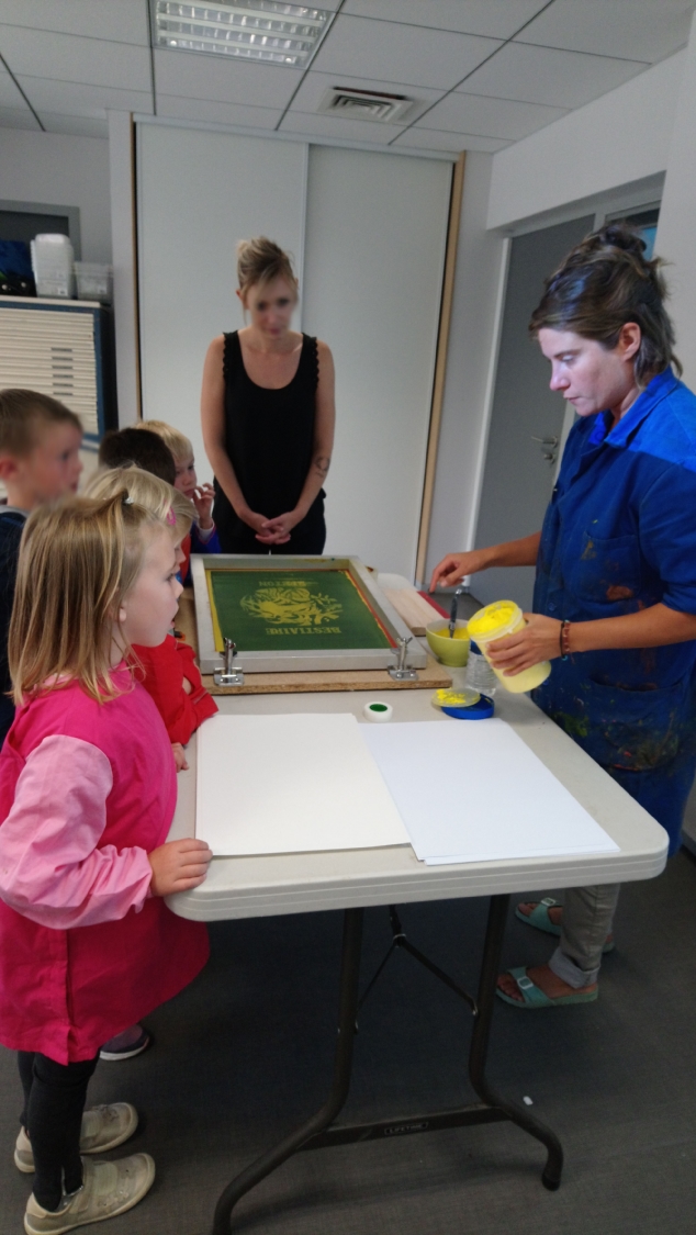 Classe de CP de l'école Saint-Michel de Bédée