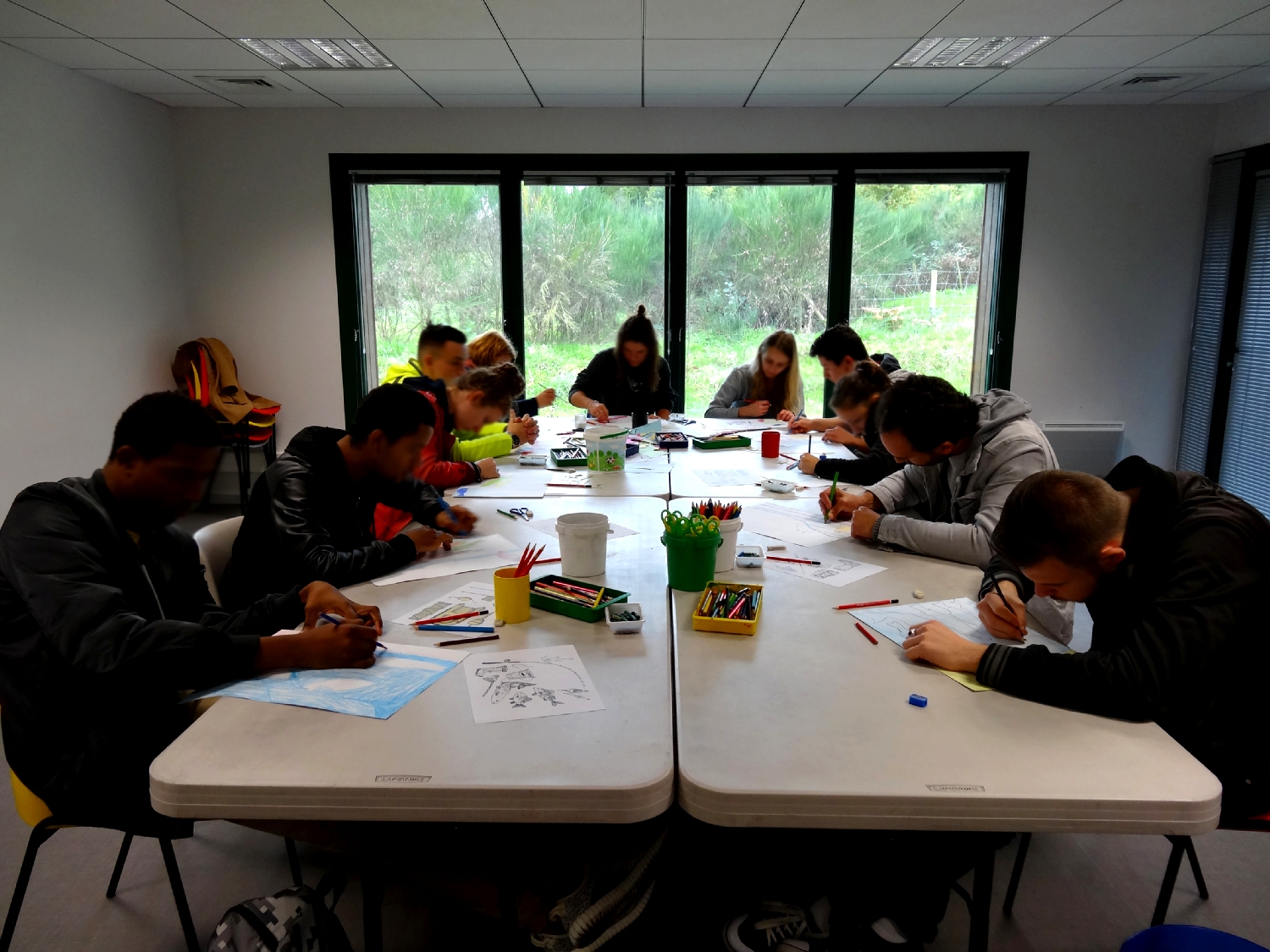 Groupe de la Mission locale - antenne de Montfort-sur-Meu