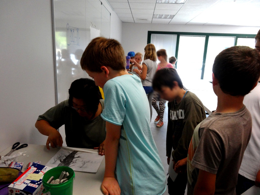 Classe de CM2 de l'école élémentaire publique la Fée Viviane, Iffendic