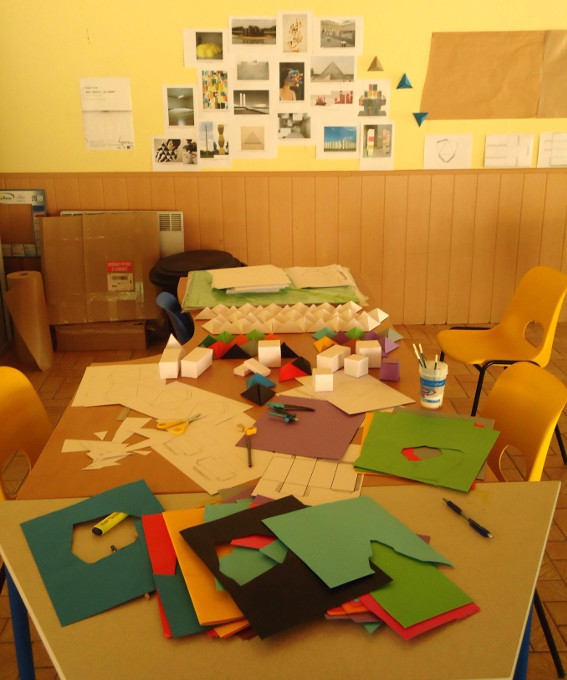 Préparation des ateliers de l'été autour de l'exposition de Jean-Benoit Lallemant, Data Mining