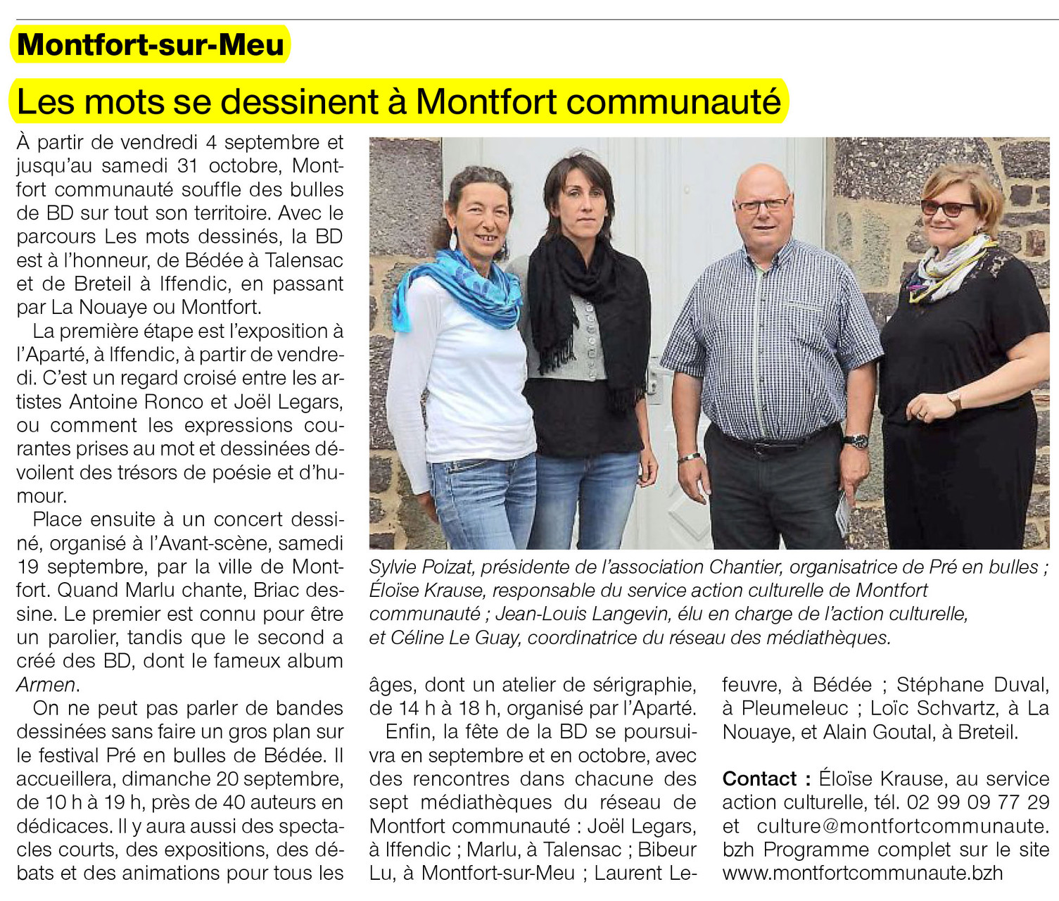 Ouest-France - 29 août 2015