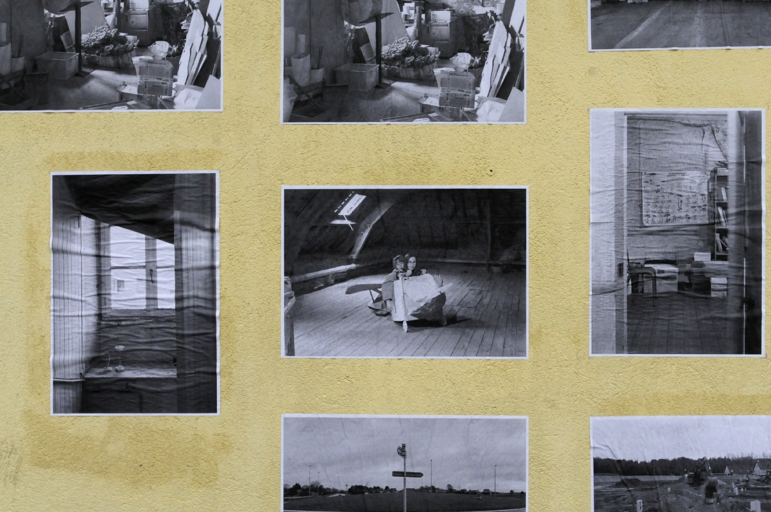 Vernissage de l'exposition "D'une école à une autre", école Gimbert de Guignen, 18 juin 2015.