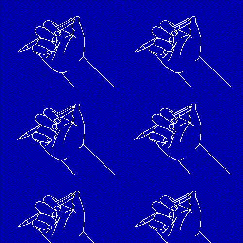 Thomas Tudoux, Impatience (détail), Écran de veille et installation, 2011 