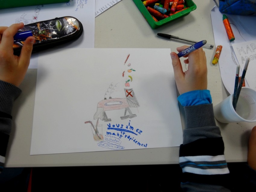 Classe de 5ème du collège Louis Guilloux, Montfort-sur-Meu