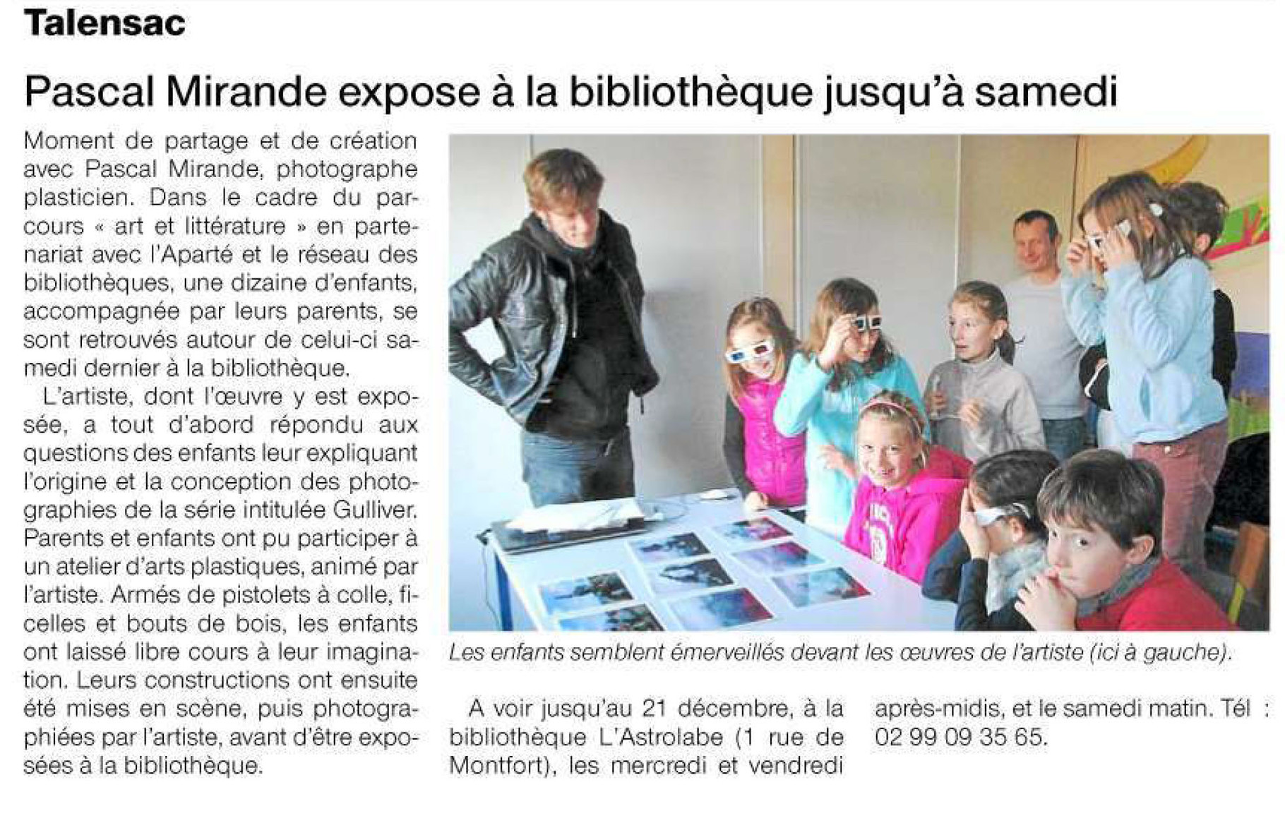 Ouest-France - 14 décembre 2013