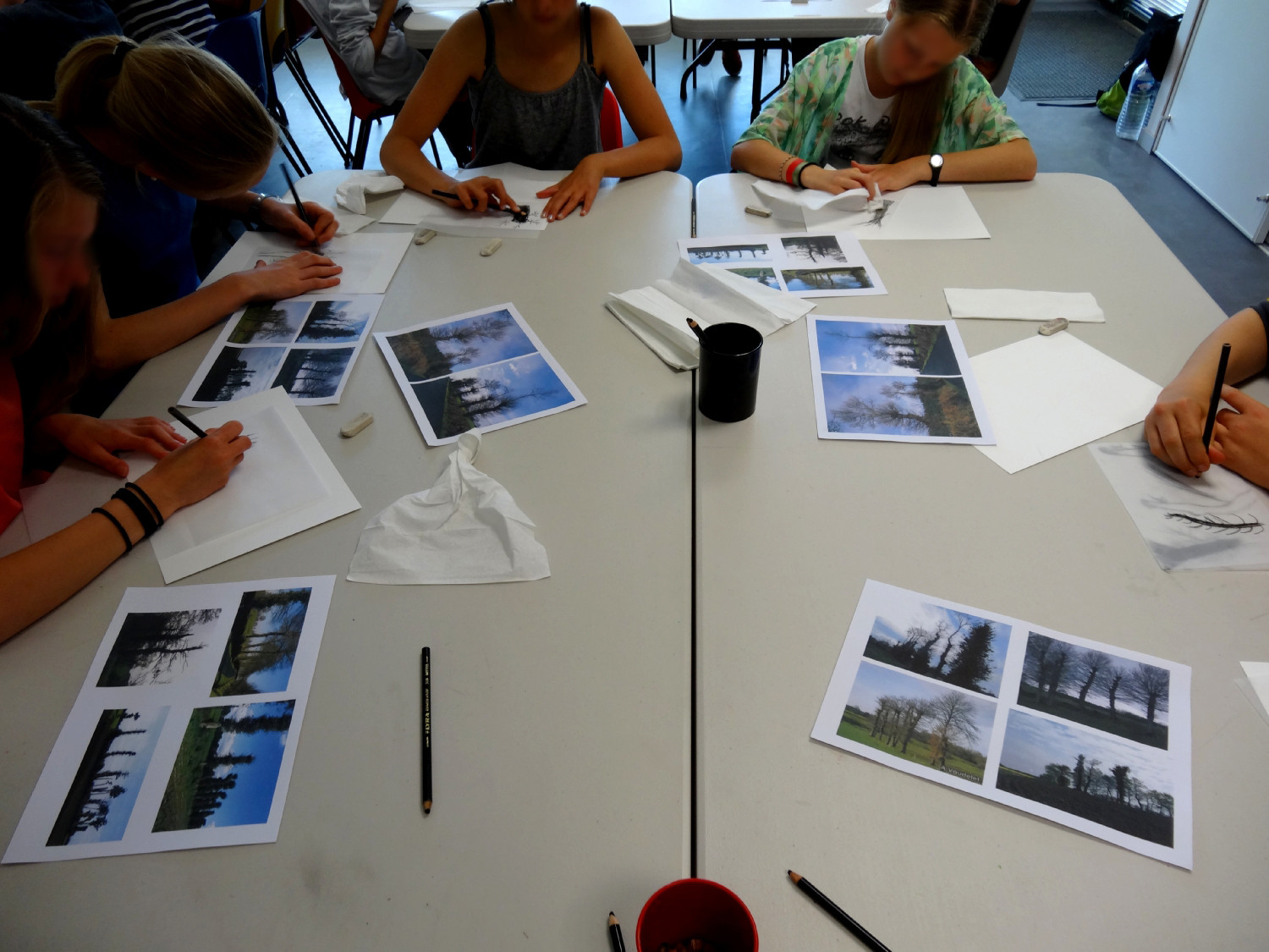 Classe de 4ème du collège Louis Guilloux, Montfort-sur-Meu