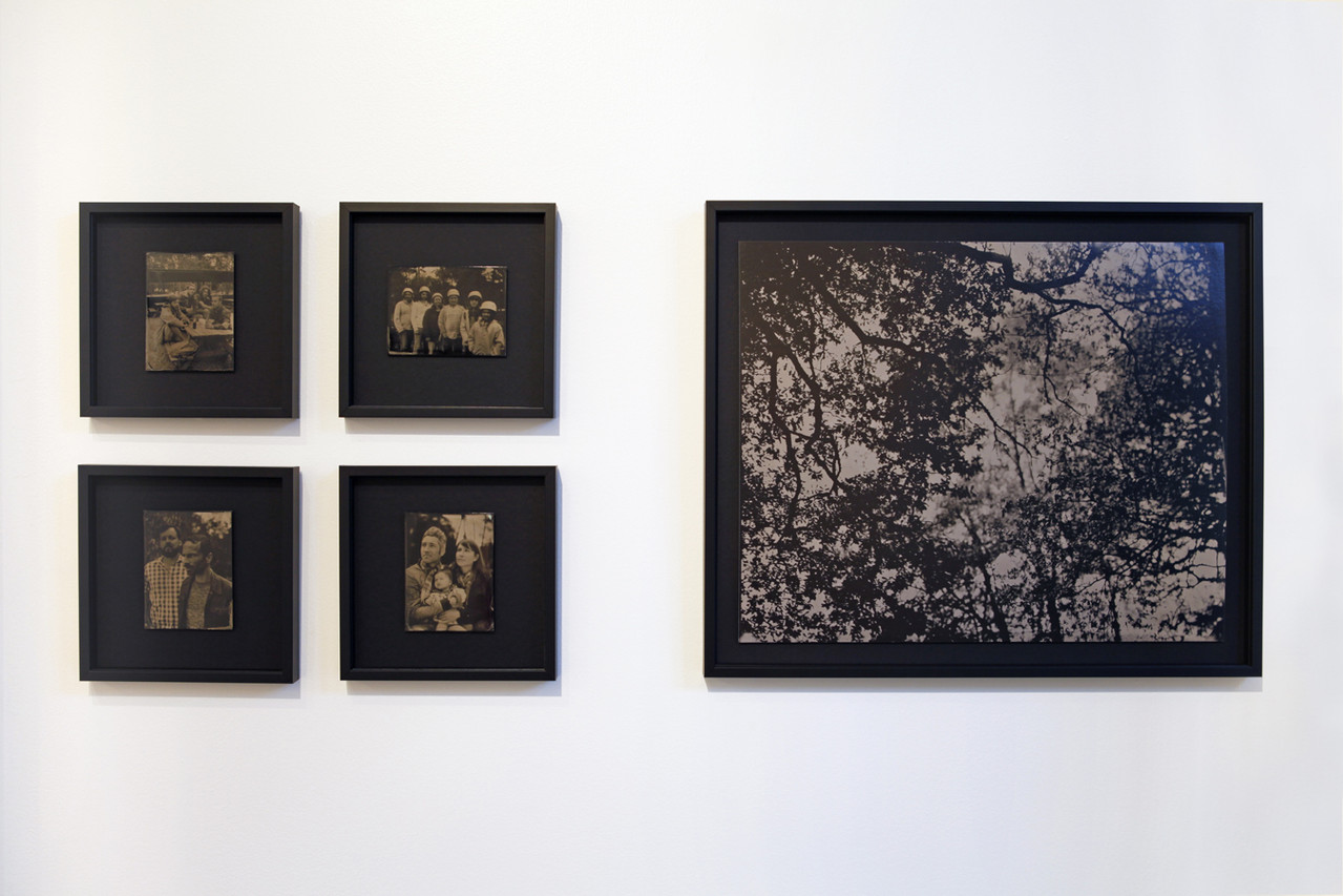 Vue de l'exposition "Territoires d'expériences" à L'aparté. Photo : Hervé Beurel.