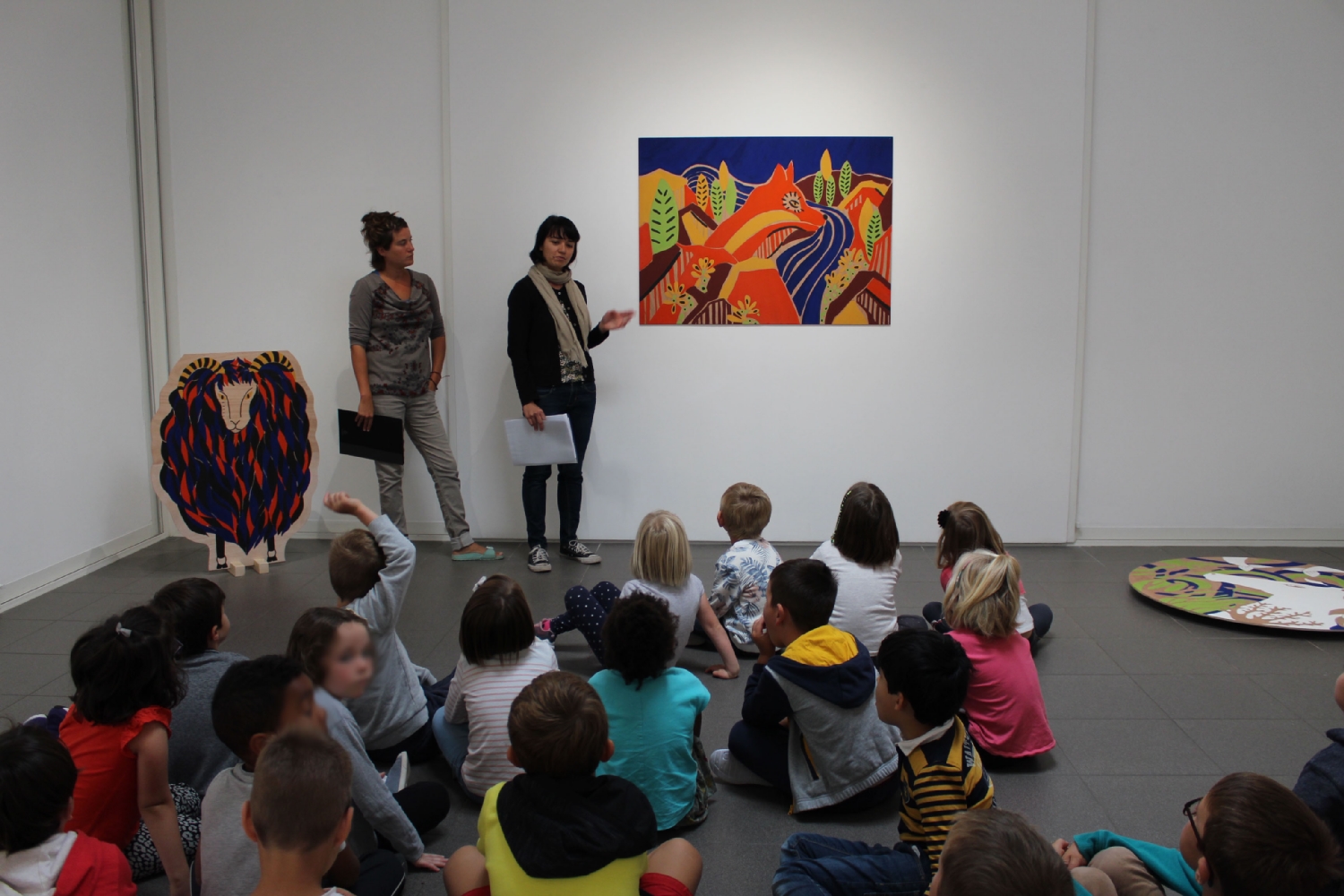 Classe de CP de l'école Saint-Michel de Bédée