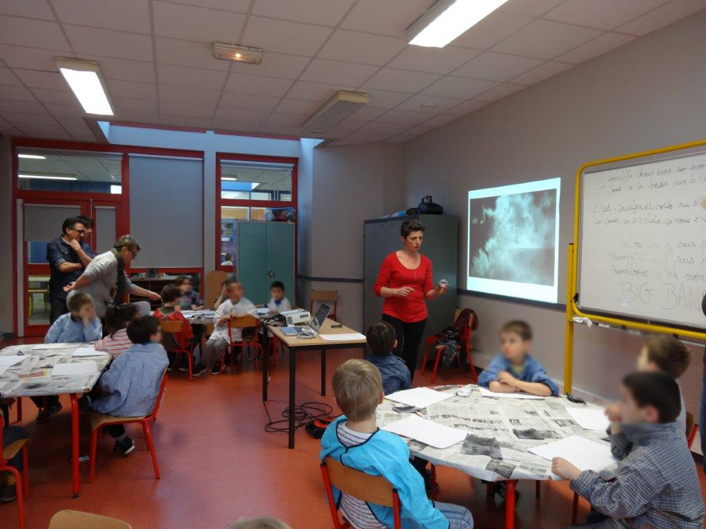 Rencontre avec Angélique Lecaille - classe de CP Les Trois rivières Breteil