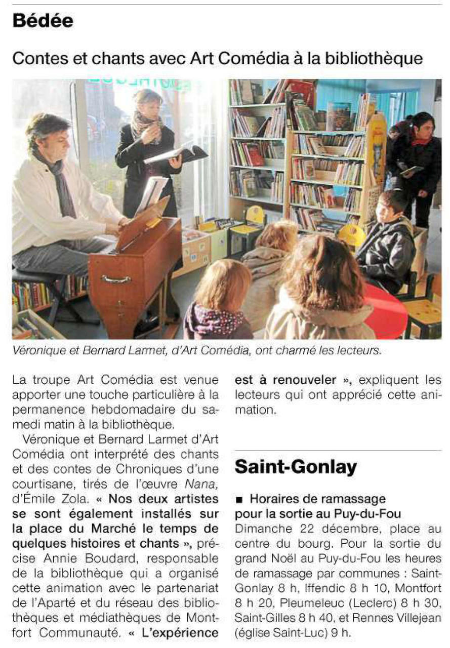Ouest-France - 11 décembre 2013