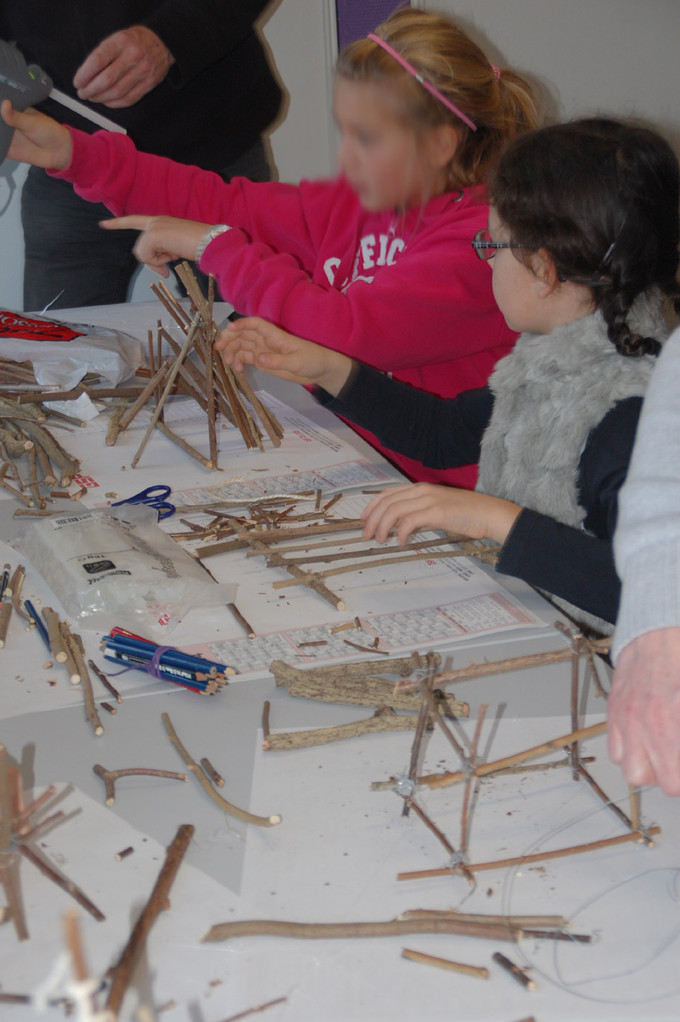 Atelier animé par Pascal Mirande à la bibliothèque l'Astrolabe de Talensac