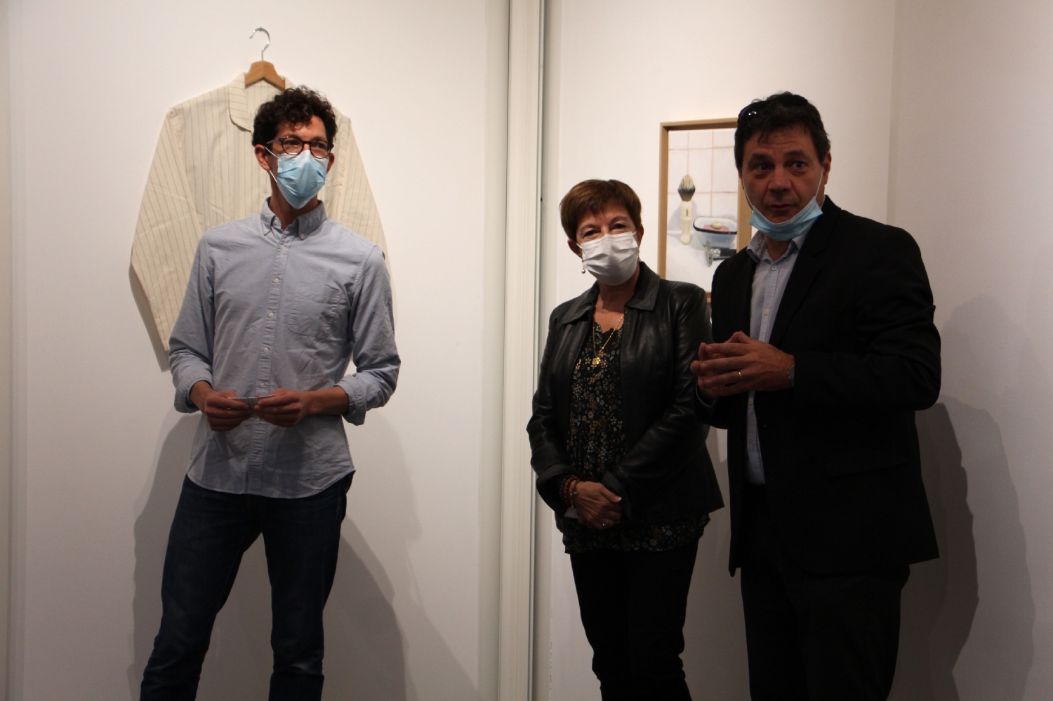 Vernissage de l'exposition Fabien Gilles, AVE