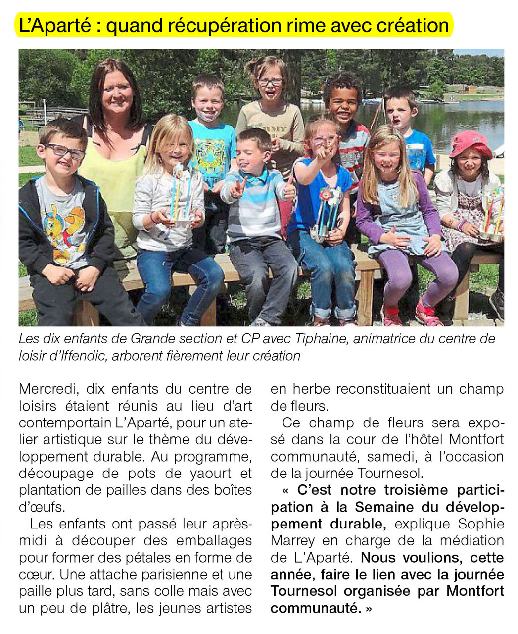 Ouest-France - 5 juin 2015