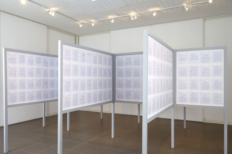 Thomas Tudoux, 14,75/20 (détail), 2014. Photo : Hervé Beurel