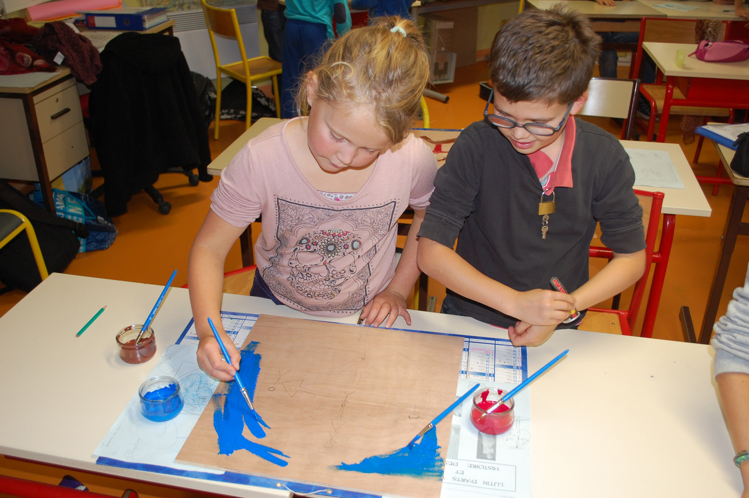 Rencontre-atelier avec Thomas Tudoux - CM1-CM2 M Ecole élémentaire publique Moulin à Vent, Montfort-sur-Meu